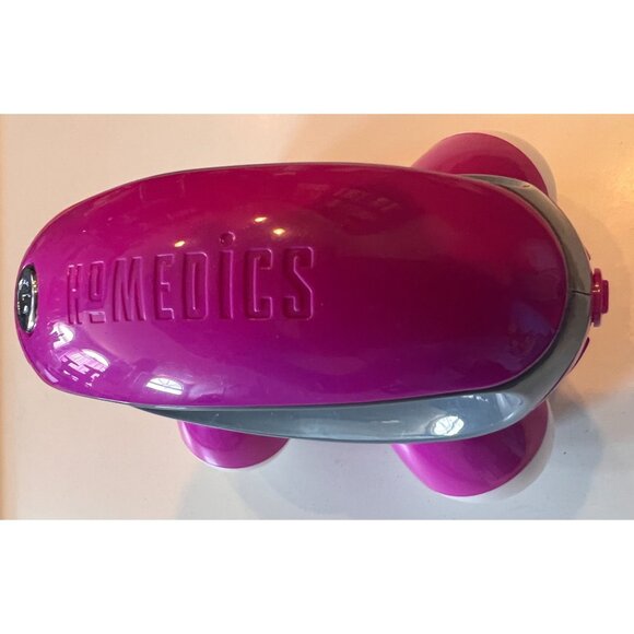 HoMedics Handheld Mini Massager - Pink & Gray w/Batteries NEW - Picture 2 of 4